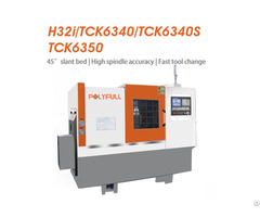 Inclined Bed Linear Guideway Cnc Lathe