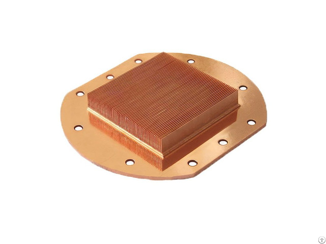 Oem Custom Copper Skiving Heatsink Aluminum Profile Heat Sink For Chip Cpu Gpu