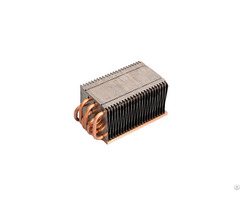 Custom Shaped Heatpipe Stamping Heatsink