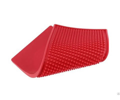 Red Rubber Bar Mat 15 X 30 Cm