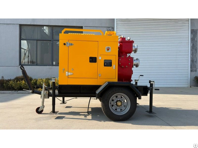 Cz Series Trailer Mounted Diesel Engine Water Pumps