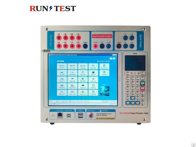 Three Phase Protection Relay Test Secondary Current Injection Protective Tester