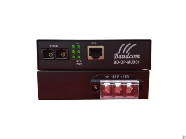 Voice Fxs Fxo Over Fiber Modem