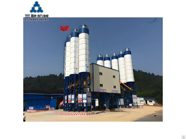 China Best Hzs Series Ready Mixed Concrete Cement Batching Mixing Plant For Sale