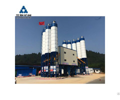 China Best Hzs Series Ready Mixed Concrete Cement Batching Mixing Plant For Sale