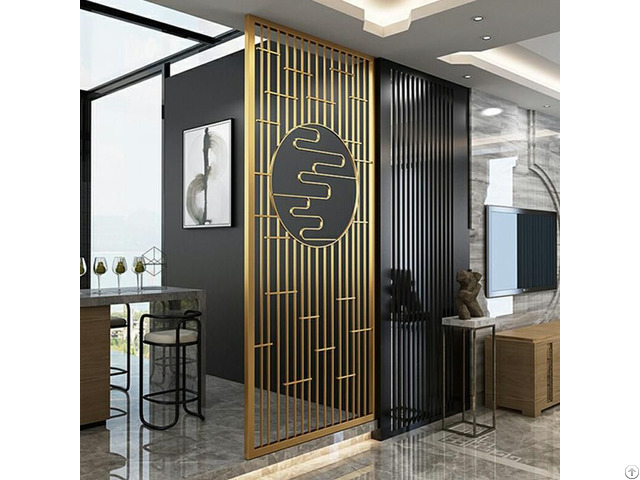 Black Frame Room Divider