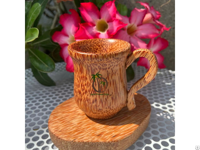 Coconut Wooden Cup Coco Eco