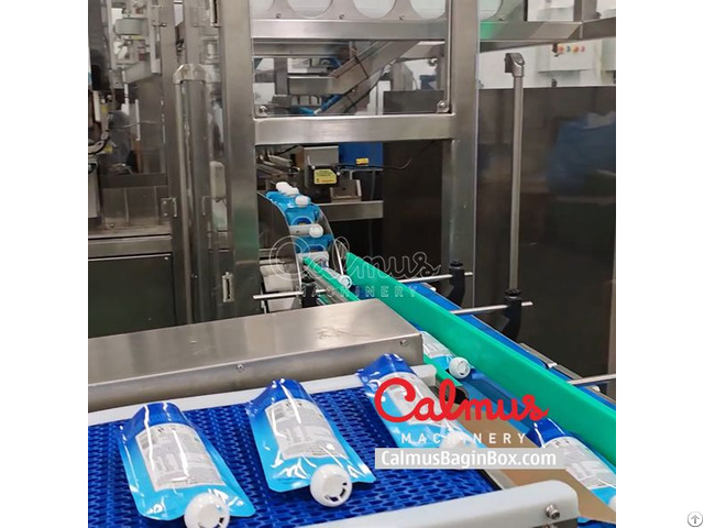Wrap Around Cartoning Machine For Stand Up Pouches