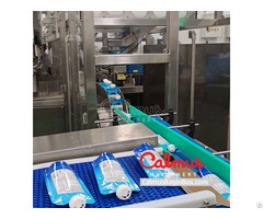 Wrap Around Cartoning Machine For Stand Up Pouches