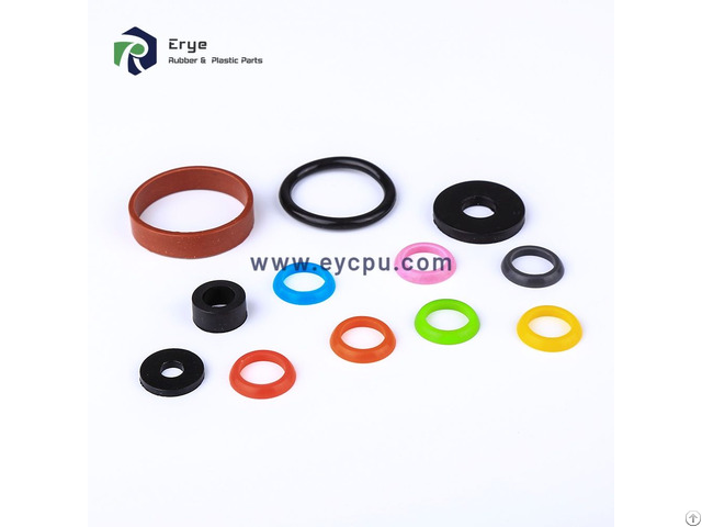 Custom Molded Heat Resistant Silicone Rubber Flat Gasket Seals