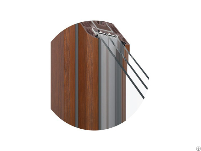 Plastic Steel Casement Window 88mm