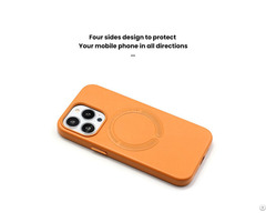 Vegan Leather Magnetic Phone Case