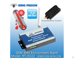 Gsm Sms Temperature Humidity Alarm