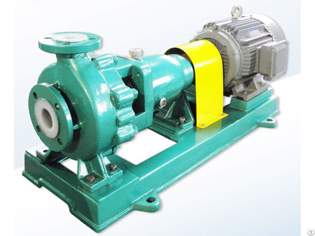 Ihf Ns High Temperature Fluorine Plastic Centrifugal Chemical Pump