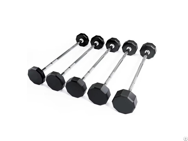 China 12 Sides Urethane Fixed Barbell