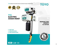 Toyo Ty2 Electric Chain Hoist