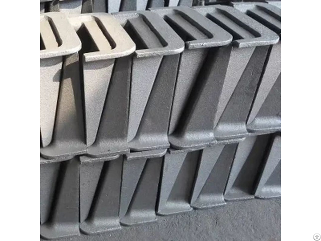 High Loading Grey Iron Fc150 Bracket Made By Resin Sand Casting For Brake Press
