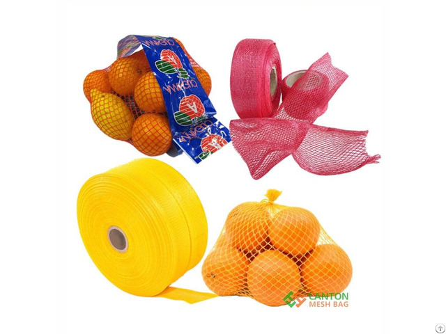 Pe Tubular Knitted Sleeve Net For Fruits And Vegetables