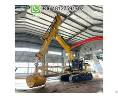 Telescopic Boom Attachment For Deep Foundation Work 40ft 100ft