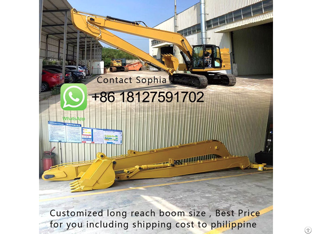 Q355b Excavator Long Boom Arm For Cat320