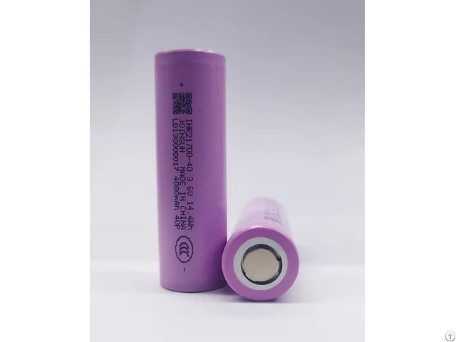 Inr21700 40p High Rate Lithium Ion Battery