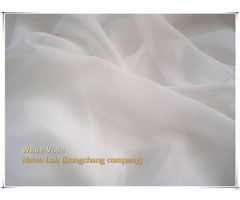 White Voile 35 36"