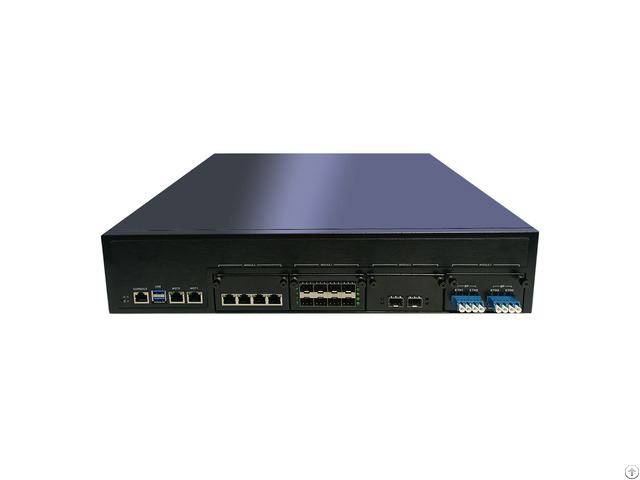 Network Security Appliance With Flexible Nic Rj45 Sfp 10g 40g Qsfp