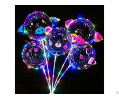 Led Bobo Balloon With Sticker