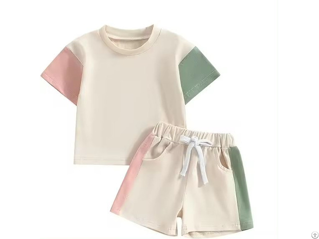 100% Cotton Custom Printing And Design Kids Plaid Pink T Shirt