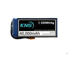 330wh Kg 40ah6s Solid State Uav Battery