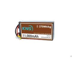 8c Continuously Discharge 270wh Kg 11000mah6s Drone Semi Solid State Battery