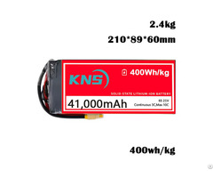 400wh Kg 41ah6s Solid State Uav Battery