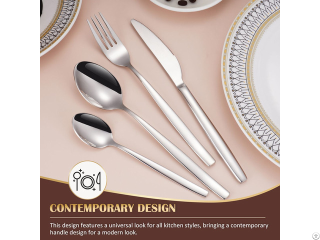 Stainless Steel Silverware Set