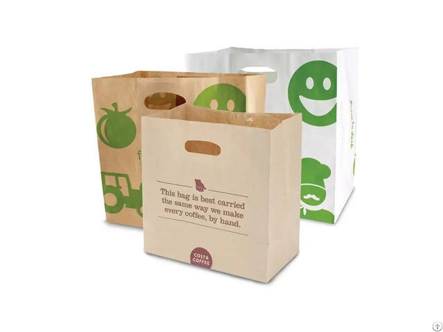 Popular Die Cut Paper Bag
