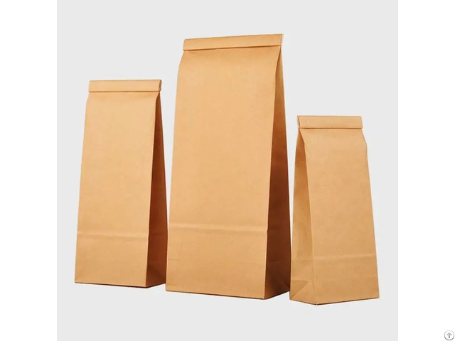 Tin Tie Paper Bags For Food Package
