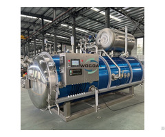 Automatic Water Spray Retort Autoclave Canned Food Sterilization Machine