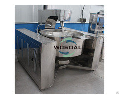 Automatic Steam Gas Electric Jacketed Kettle With Mixer For Food Cooking