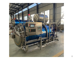 Automatic Water Spray Retort Autoclave Canned Food Sterilization Machine