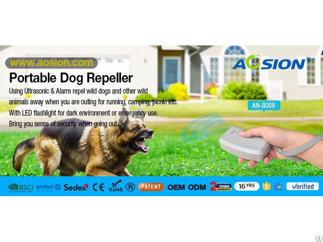 Outdoor Portable Ultrasonic Dog Repeller