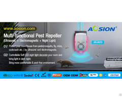Electromagnetic And Ultrasonic Pest Repeller