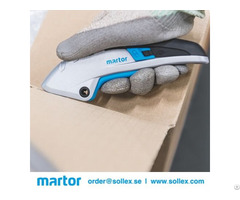 Martor Secupro Martego 122001 Squeeze Grip Safety Knife With Fully Automatic Blade Retraction