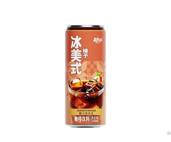 315ml Sleek Can Iced Americano Coffee Drink Hazelnut Flavor