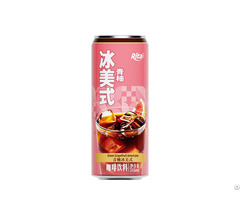 315ml Sleek Can Iced Americano Coffee Drink With Green Grapefruit
