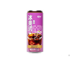 315ml Sleek Can Grape Iced Americano Coffee Drink