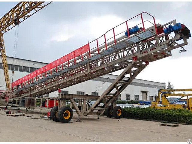 Tyre Mounted Mobile Ship Loader Stacker