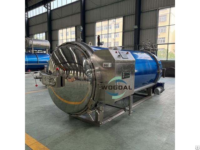 High Pressure Hot Water Spray Retort Machine Autoclave For Food Processing