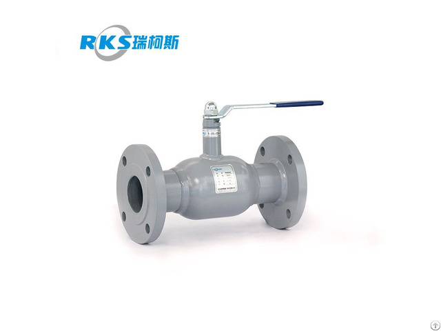 Double Flanges Ball Valve