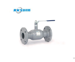 Double Flanges Ball Valve