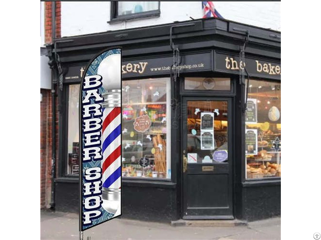 Barber Shop Beach Flags