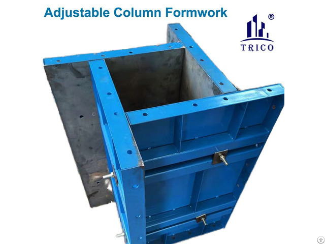 Reusable Adjustable Steel Column Formwork For Concrete Construction